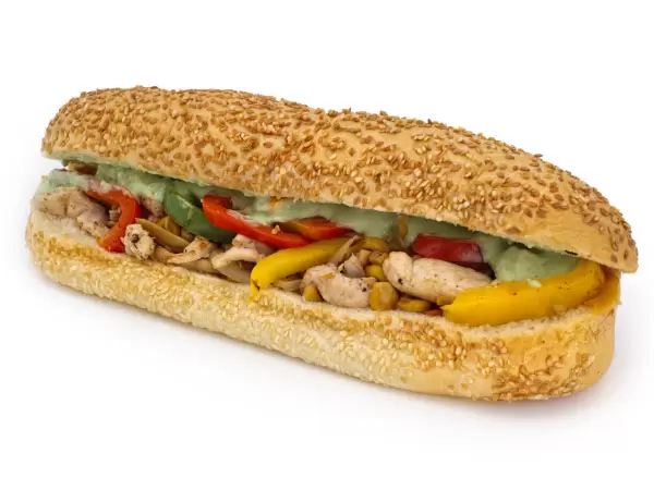 Chicken Pinroll Sandwich